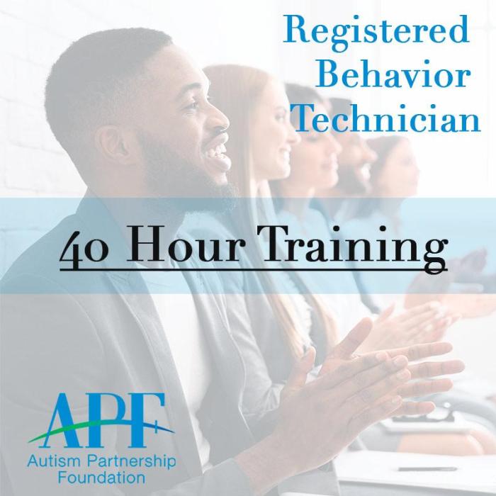 Apf 40 hour rbt training