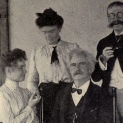 Helen keller and mark twain