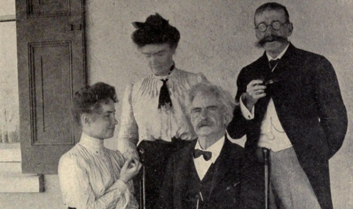 Helen keller and mark twain