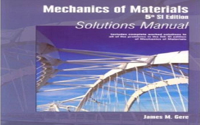 Mechanics of materials solution manual