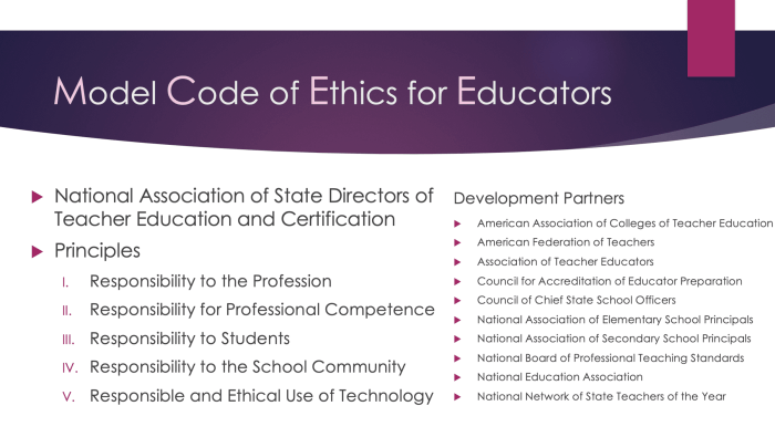 Model code of ethics quiz gcu