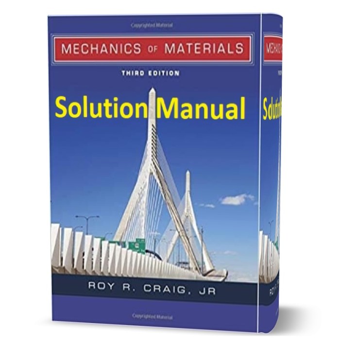 Mechanics of materials solution manual