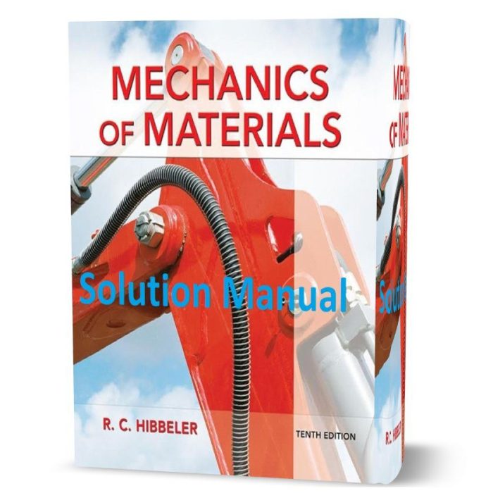 Mechanics of materials solution manual